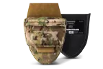 Комплект Напашник U-WIN AGILE Cordura® 1000 MultiCam® з балістичним пакетом НВМПЕ Китай / Площа захисту 4,5 дм.кв. / Довжина 28 см