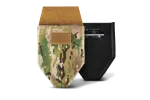 Комплект Фартух / Напашник U-WIN BASE Cordura® 1000 MultiCam® з балістичним пакетом НВМПЕ Китай / Площа захисту 6,2 дм.кв. / Довжина 32 см