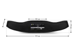 Комплект Ремінно плечова система U-WIN BASE з лямками / розвантажувальна система РПС розмір 3 Cordura® 1000 MultiCam® з балістичним пакетом НВМПЕ Китай / Площа захисту 9,9 дм.кв. фото №2