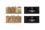 Комплект Підсумки на скелетні камербанди U-WIN Cordura® 1000 MultiCam® з Балістичними пакетами U-WIN 2-й клас НВМПЕ Китай 2 штуки / Площа захисту 6,38 дм.кв.