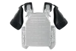 Комплект Захист плечей U-WIN PRO Cordura® 500 Black з балістичними пакетами НВМПЕ Dyneema USA / Площа захисту 16,5 дм.кв.