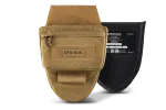 Комплект Напашник U-WIN AGILE Cordura® 500 Coyote з балістичним пакетом НВМПЕ Китай / Площа захисту 4,5 дм.кв. / Довжина 28 см