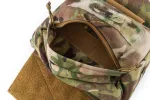 Комплект Напашник U-WIN AGILE Cordura® 1000 MultiCam® з балістичним пакетом НВМПЕ Китай / Площа захисту 4,5 дм.кв. / Довжина 28 см фото №6