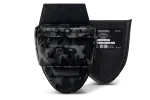 Комплект Напашник U-WIN AGILE Cordura® 1000 MultiCam® Black з балістичним пакетом НВМПЕ Китай / Площа захисту 4,5 дм.кв. / Довжина 28 см