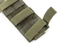 Патронташ тактичний на MOLLE на 7 патронів 12 калібру з горизонтальною і вертикальною системою кріплення на MOLLE U-WIN Cordura® 500 Ranger Green / Темна Олива фото №5