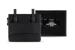 Комплект килимок для сидіння тактичний U-WIN PRO секція 1 Cordura® 500 Black + балістичний пакет 2-й клас НВМПЕ Dyneema USA / Площа захисту 7,65 дм.кв.