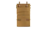 Комплект килимок для сидіння тактичний U-WIN PRO Секція 1 + секція 3 U-WIN Cordura® 500 Coyote + балістичний пакет 2-й клас НВМПЕ Dyneema USA / Площа захисту 7,65 дм.кв.