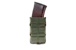 Підсумок під магазин АК оперативний з пластиковими вставками U-WIN BASE Cordura® 500 Ranger Green / Темна Олива фото №4