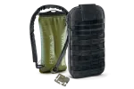 Комплект U-WIN: гідратор Travel Extreme Hydra 2 літри + підсумок під гідратор U-WIN BASE + чохол на шланг гідратора + кріплення для трубки Cordura® 500 Black