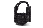 Жіноча плитоноска / тактичний жилет Plate Carrier U-WIN PRO зі швидким скиданням 250х300 з камербандами розмір 3 під балістичні пакети Cordura® 1000 MultiCam® Black фото №5