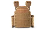 Плитоноска / тактичний жилет Plate Carrier U-WIN PRO зі швидким скиданням 240х320 з камербандами розмір 4 під балістичні пакети Cordura® 500 Coyote фото №4