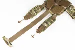 Плитоноска / тактичний жилет Plate Carrier U-WIN PRO зі швидким скиданням 240х320 з камербандами розмір 3 під балістичні пакети Cordura® 1000 MultiCam® фото №9
