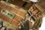 Плитоноска / тактичний жилет Plate Carrier U-WIN PRO зі швидким скиданням 240х320 з камербандами розмір 3 під балістичні пакети Cordura® 1000 MultiCam® фото №6