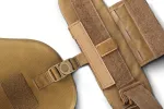 Комплект Плечики на плитоноску з прямими плечовими лямками U-WIN PRO Cordura® 500 Coyote з балістичними пакетами НВМПЕ Dyneema USA / Площа захисту 4,76 дм.кв. фото №3