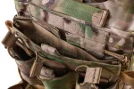 Штурмова панель задня під три магазини з утилітарним підсумком на плитоноску U-WIN AGILE Cordura® 1000 MultiCam® фото №5