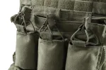 Штурмова панель задня під три магазини з утилітарним підсумком на плитоноску U-WIN AGILE Cordura® 500 Ranger Green / Темна Олива фото №4