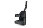 Стегнова набедрена платформа на ліву ногу під балістичний захист U-WIN PRO Cordura® 500 Black