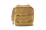 Утилітарний підсумок 15х15х13 сухарка квадратна збільшена U-WIN Cordura® 500 Coyote фото №2