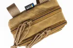 Підсумок утилітарний 15х15х8 сухарка квадратна U-WIN Cordura® 500 Coyote фото №4