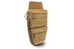 Комплект Напашник + Захист живота U-WIN PRO Cordura® 500 Coyote з балістичними пакетами НВМПЕ Китай / Площа захисту 7,07 дм.кв. / Довжина 37 см фото №3