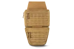 Комплект Напашник + Захист живота U-WIN PRO Cordura® 500 Coyote з балістичними пакетами НВМПЕ Китай / Площа захисту 7,07 дм.кв. / Довжина 37 см фото №4