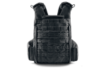 Плитоноска / тактичний жилет Plate Carrier U-WIN AGILE зі швидким скиданням 250х300 з камербандами розмір 3 під балістичні пакети Cordura® 500 Black фото №10