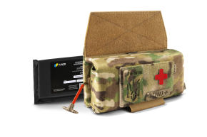 Комплект тунельний аптечний підсумок U-WIN PRO MultiCam® + Балістичний пакет