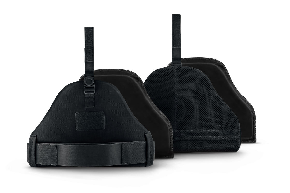 Модуль під захист плечей U-WIN PRO Cordura® 500 Black з балістичними пакетами НВМПЕ Китай / Площа захисту 11,74 дм.кв.