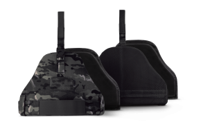 Комплект Модуль під захист плечей U-WIN PRO MultiCam® Black + Балістичні пакети НВМПЕ 