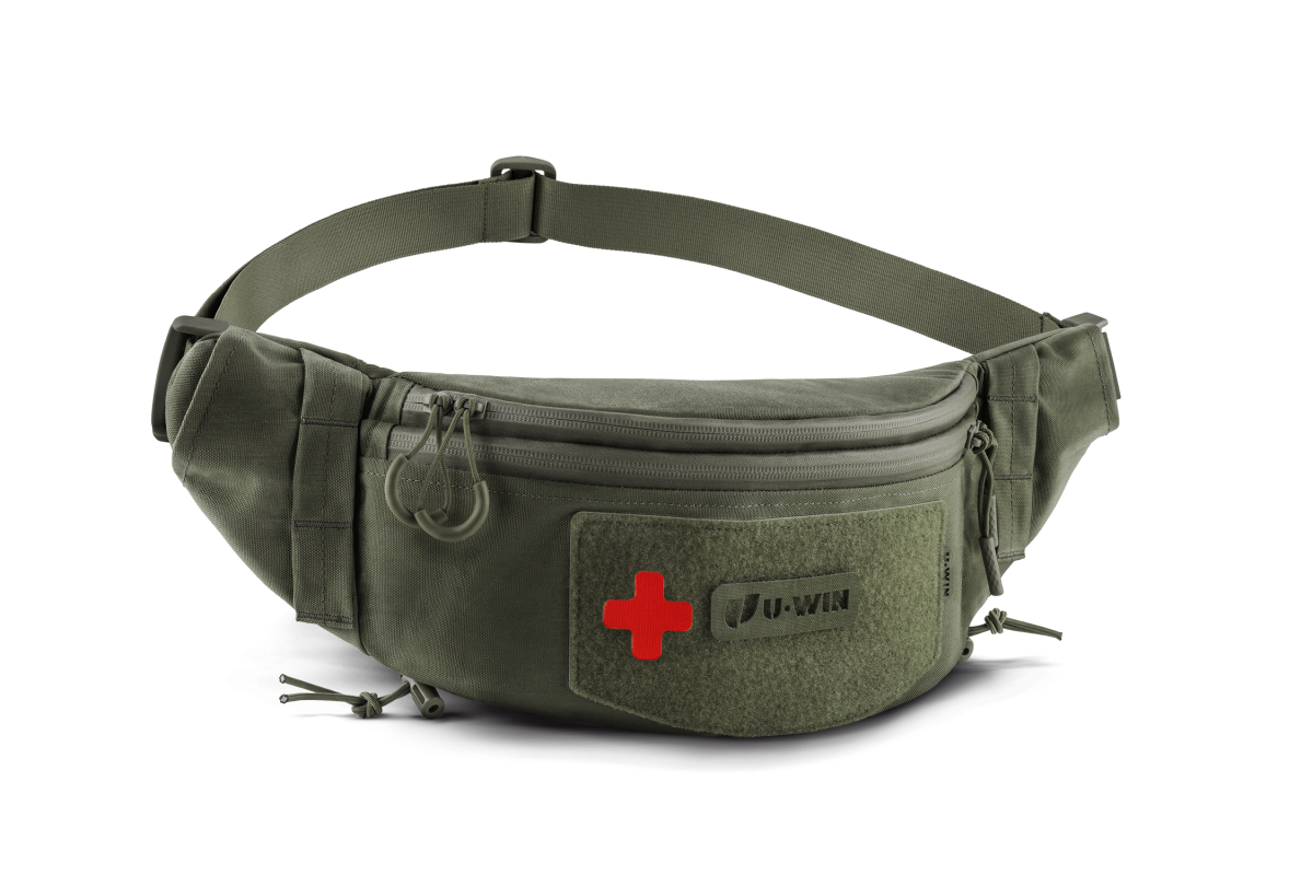 Бананка / Сумка тактична розмір паску 2 U-WIN під балістичний захист Cordura® 500 Ranger Green / Темна Олива