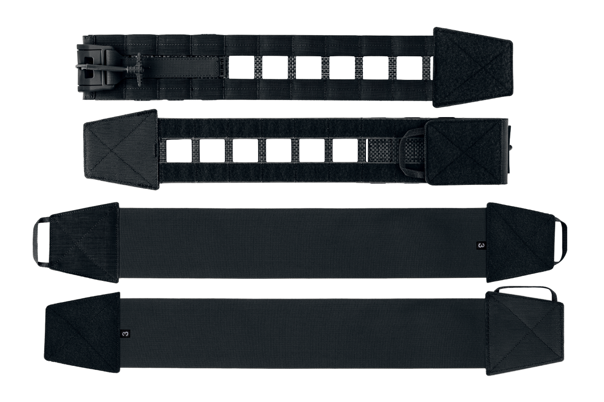 Камербанди U-WIN OnlyWars зі швидкоскидами 2M SPIDER 40 Розмір 4 Tegris / Cordura® 500 Black