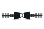 Система бокового скиду на плитоноску U-WIN OnlyWars на застібках Cobra® 25 Cordura® Squadron® 1500 Black