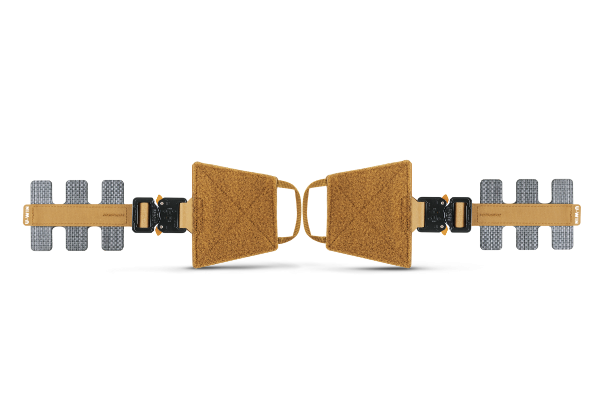 Система бокового скиду на плитоноску U-WIN OnlyWars на застібках Cobra® 25 Cordura® Squadron® 1500 Coyote