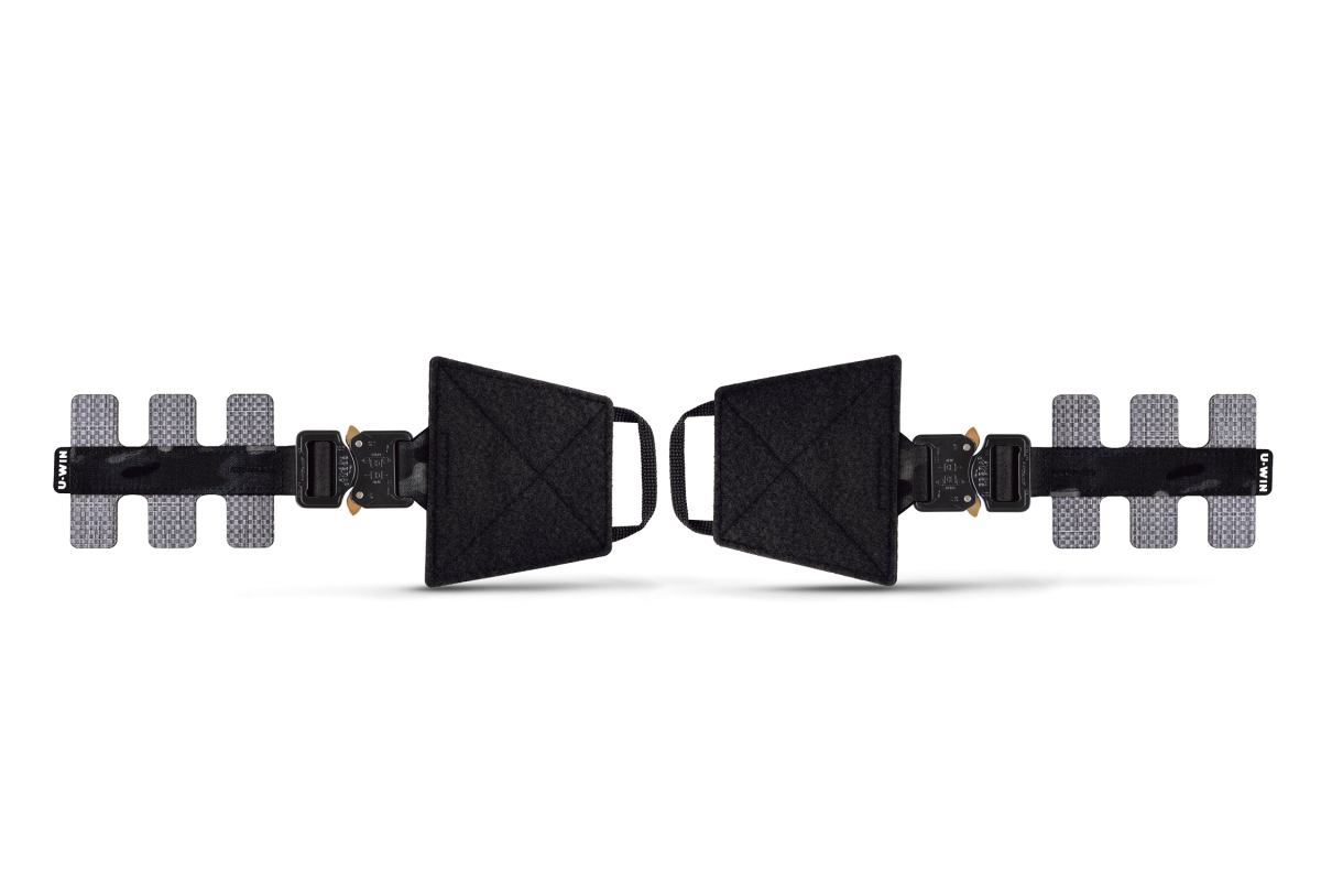 Система бокового скиду на плитоноску U-WIN OnlyWars на застібках Cobra® 25 Cordura® Squadron® 1500 MultiCam® Black