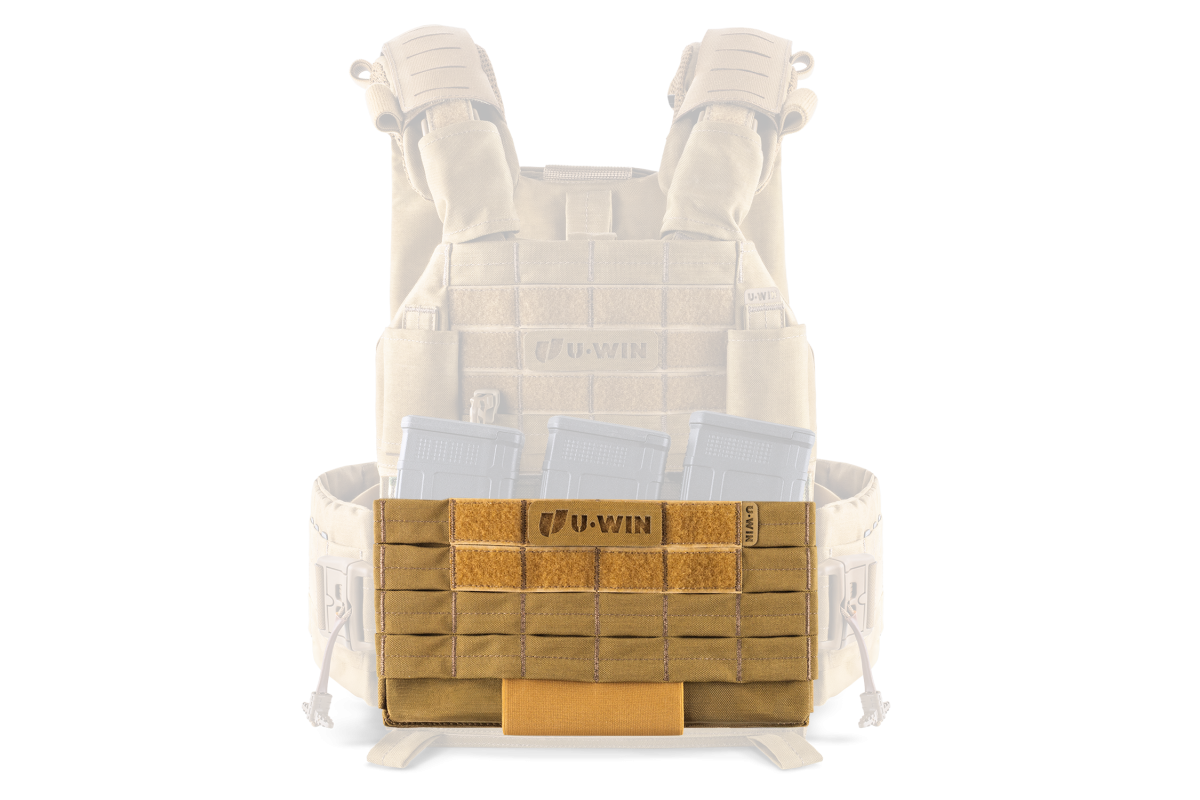 Штурмова панель під 3 магазини АК/AR на плитоноску U-WIN OnlyWars Cordura® 500 Coyote
