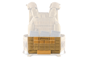 Штурмова панель під 3 магазини АК/AR U-WIN OW Coyote