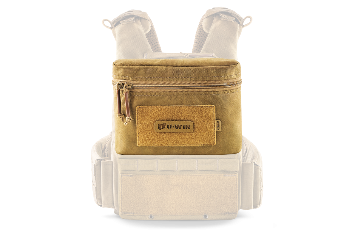 Більший утилітарний модуль на базу задньої штурмової панелі U-WIN OnlyWars Cordura® 500 Coyote