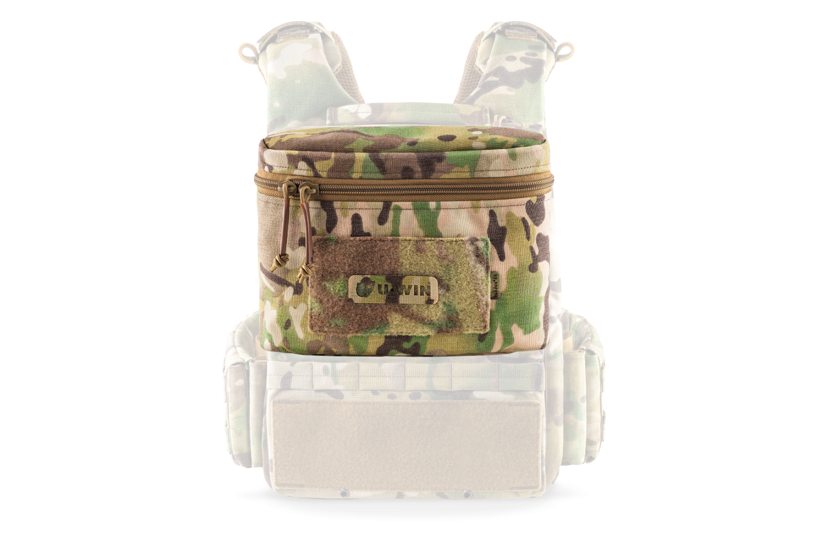 Більший утилітарний модуль на базу задньої штурмової панелі U-WIN OnlyWars Cordura® 1000 MultiCam®