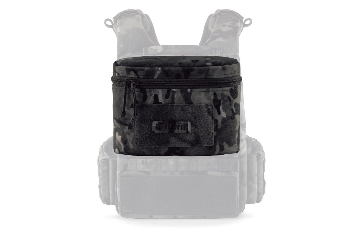 Більший утилітарний модуль на базу задньої штурмової панелі U-WIN OnlyWars Cordura® 1000 MultiCam® Black