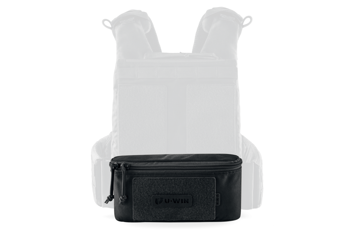 Менший утилітарний модуль на базу задньої штурмової панелі U-WIN OnlyWars Cordura® 500 Black