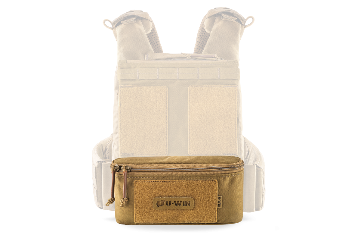 Менший утилітарний модуль на базу задньої штурмової панелі U-WIN OnlyWars Cordura® 500 Coyote