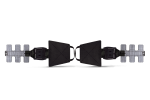 Система бокового скиду на плитоноску U-WIN AGILE на застібках SPIDER 40 Cordura® Squadron® 1500 MultiCam® Black фото №3