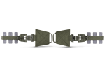 Система бокового скиду на плитоноску U-WIN AGILE на застібках SPIDER 40 Cordura® Squadron® 1500 Ranger Green (Темна Олива) фото №2