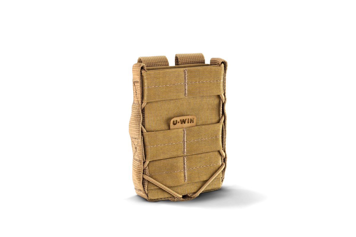 Підсумок під магазин AR оперативний з пластиковими вставками U-WIN BASE Cordura® 500 Coyote