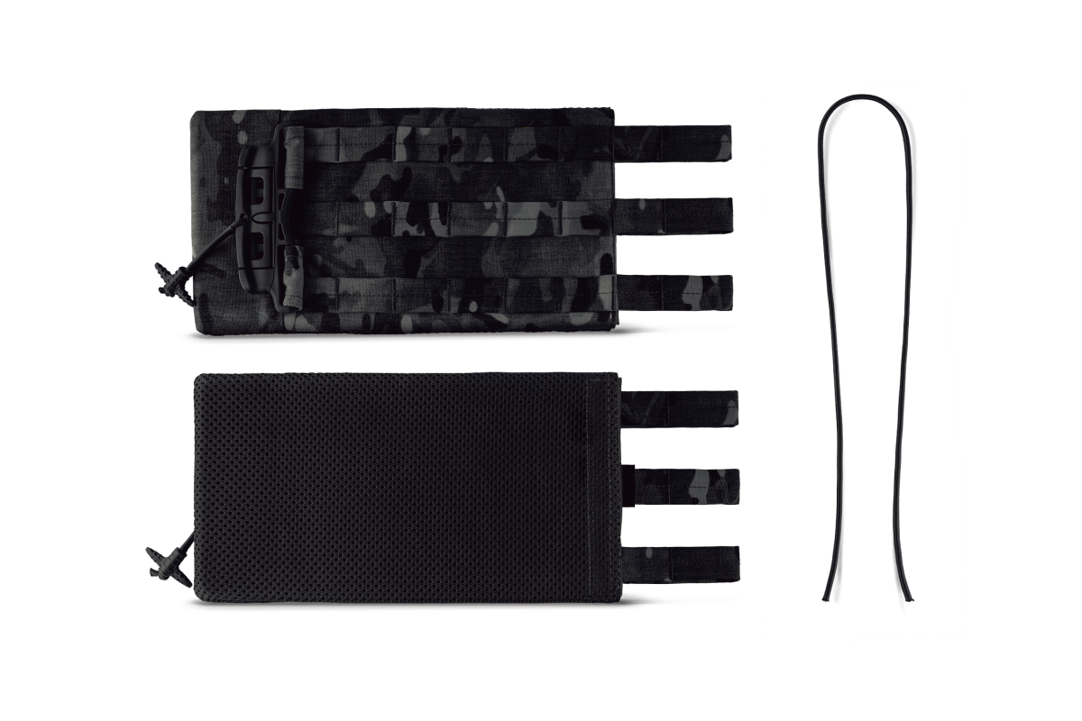 Камербанди для плитоноски U-WIN BASE зі швидкоскидами 2M SPIDER 80 Розмір 1 під балістичні пакети Cordura® 1000 MultiCam® Black
