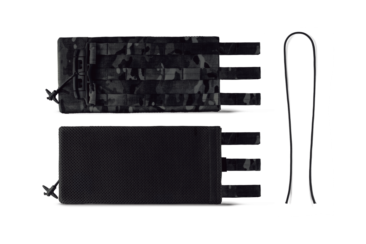 Камербанди для плитоноски U-WIN BASE зі швидкоскидами 2M SPIDER 80 Розмір 2 під балістичні пакети Cordura® 1000 MultiCam® Black