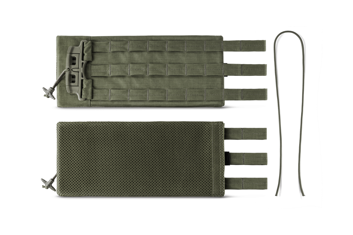 Камербанди для плитоноски U-WIN BASE зі швидкоскидами 2M SPIDER 80 Розмір 2 під балістичні пакети Cordura® 500 Ranger Green / Темна Олива