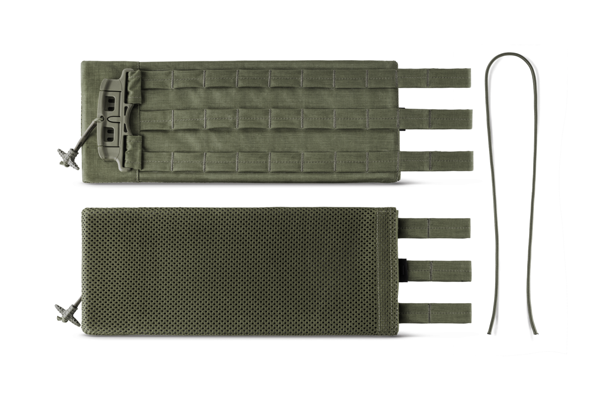 Камербанди для плитоноски U-WIN BASE зі швидкоскидами 2M SPIDER 80 Розмір 3 під балістичні пакети Cordura® 500 Ranger Green / Темна Олива