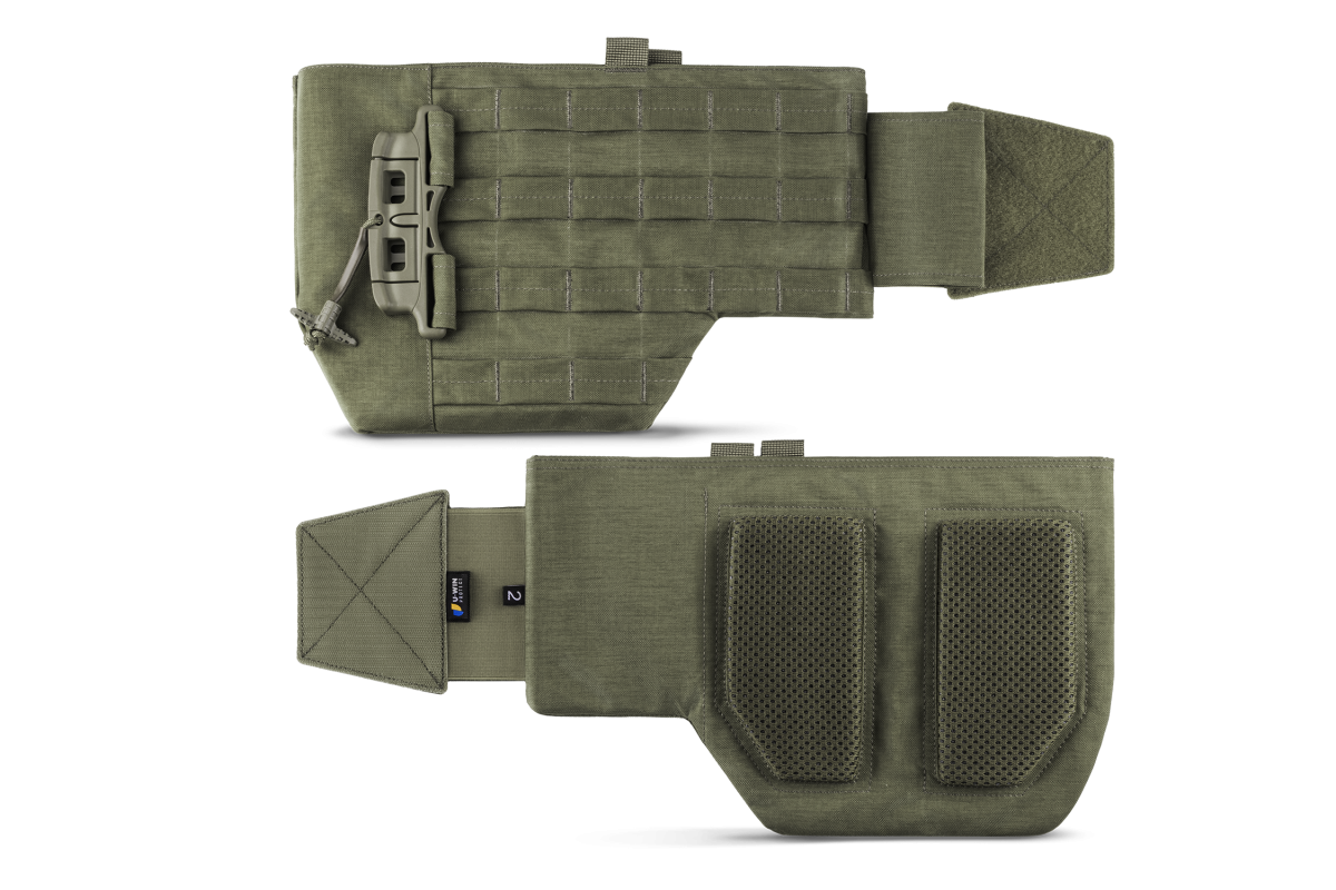Камербанди зі швидкоскидами 2M SPIDER Розмір 2 під балістичні пакети U-WIN Cordura® 500 Ranger Green / Темна Олива