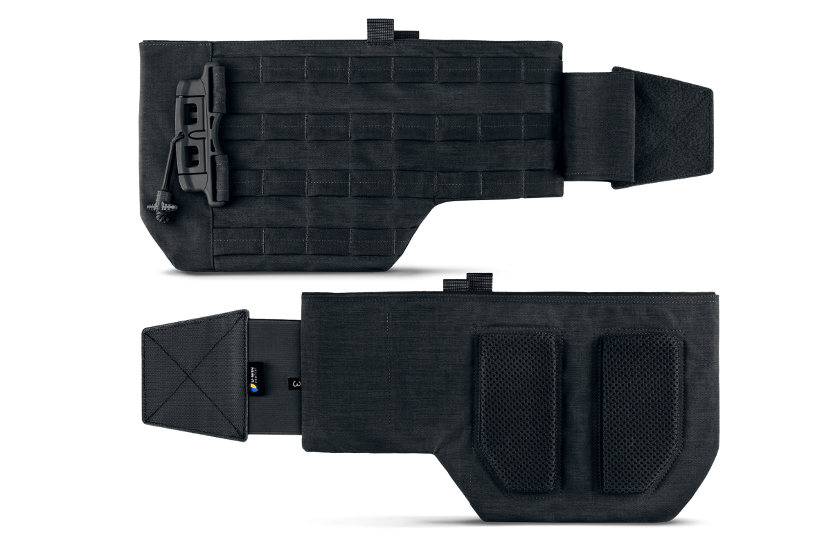 Камербанди зі швидкоскидами 2M SPIDER Розмір 3 під балістичні пакети U-WIN Cordura® 500 Black